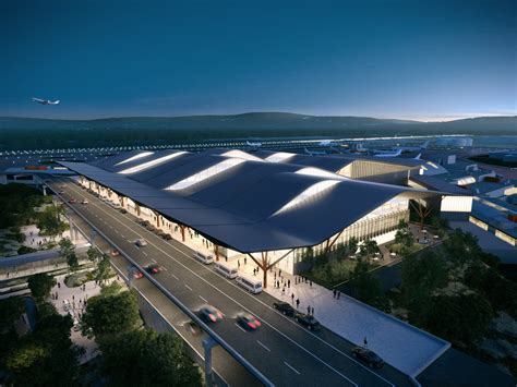 Design Concept for Terminal Modernization Program at Pittsburgh International Airport Revealed ...