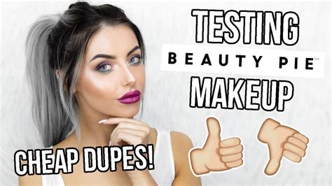 TESTING BEAUTY PIE MAKEUP/ MAKEUP DUPES - IS IT ANY GOOD!? - YouTube