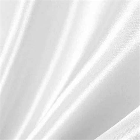 Plain White Satin Fabric at Rs 125/meter in Chennai | ID: 20191257155