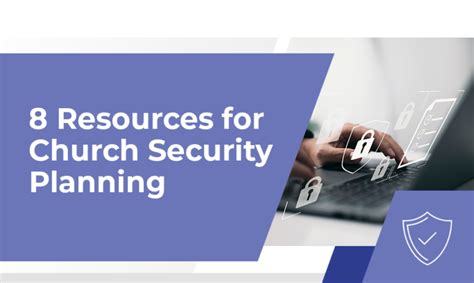 8 Resources for Church Security Planning - Church Operations Toolkit