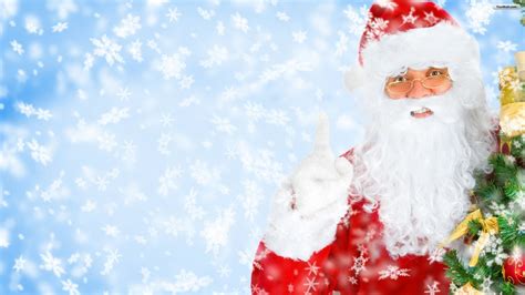 Santa Claus Wallpaper Backgrounds for Powerpoint Templates - PPT Backgrounds