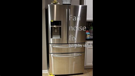 Samsung refrigerator fan noise fix (step by step) - YouTube | Samsung ...