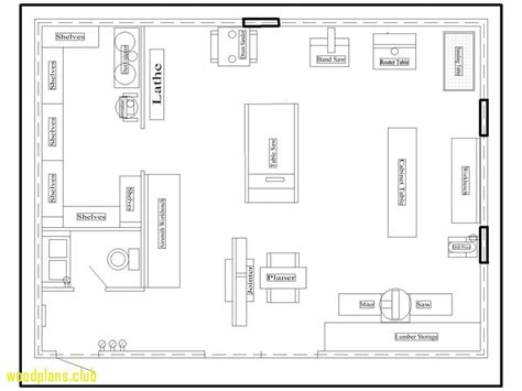 Image result for woodshop layout | Woodworking shop layout, Workshop plans, Workshop layout