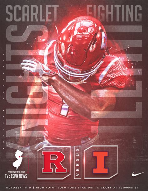 Rutgers Football Game day Graphics pt.2 on Behance