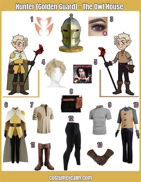 How To Dress Like Dress Like Golden Guard Guide For Cosplay & Halloween