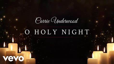 Carrie Underwood - O Holy Night (Official Audio Video) | ChristmasMusic.com