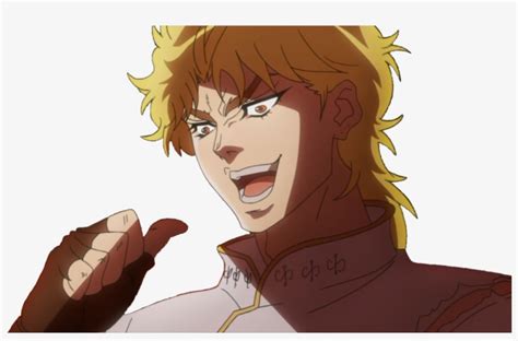 Jojo's Bizarre Adventure - Me Dio Transparent PNG Image | Transparent PNG Free Download on SeekPNG