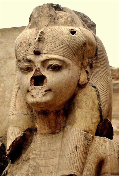 Colossal statue of Ankhesenamun.....Great Royal Wife of Pharaoh ...