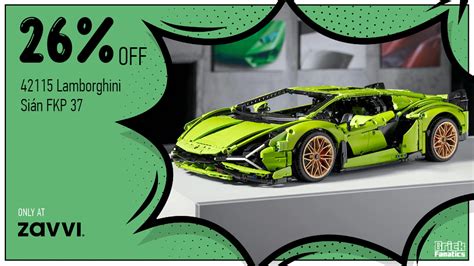 Enjoy a huge £100 off LEGO Technic 42115 Lamborghini Sián FKP 37