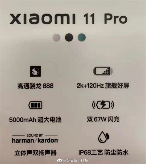 Xiaomi Mi 11 Pro specification leaked with 2K display and Snapdragon 888