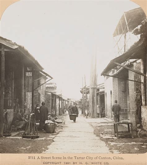 c. 1901. A street scene in the Tartar City of Canton, China | KD's Stolen History Blog