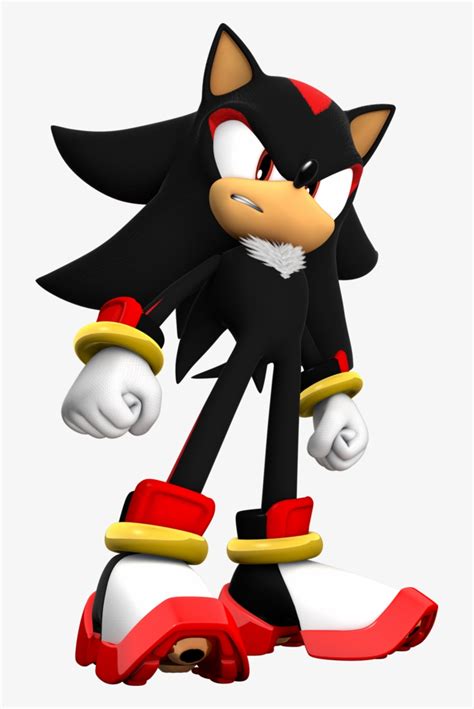 Shadow Model V - Sonic Forces Shadow Render PNG Image | Transparent PNG ...