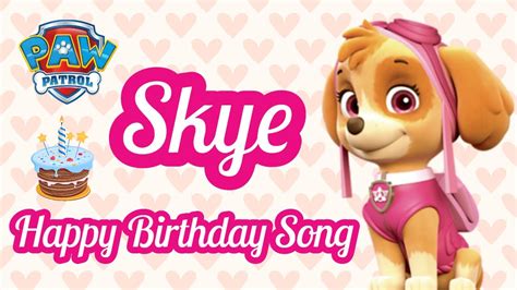 Skye paw patrol birthday - locoJuli