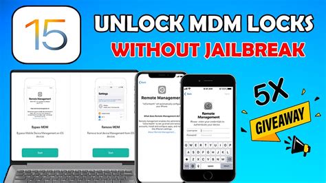 Unlock & Bypass MDM Lock Without Jailbreak on iOS 15/14/13/12 For Any iPhone/iPad| MDM iPhone ...