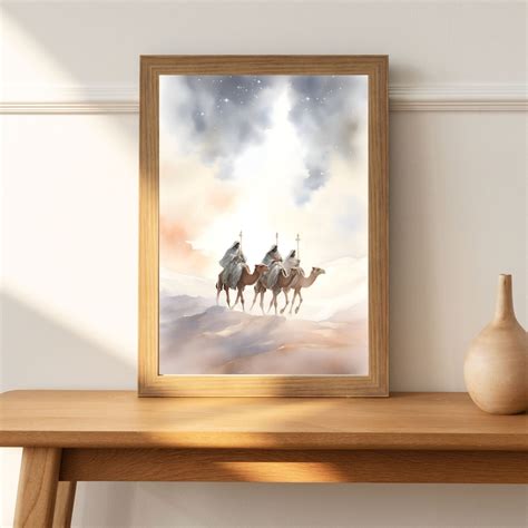 Nativity Scene Three Wise Men DIGITAL Downloadchristmas - Etsy