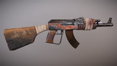 Rust AK concept - 3D model by CALD [13df571] - Sketchfab