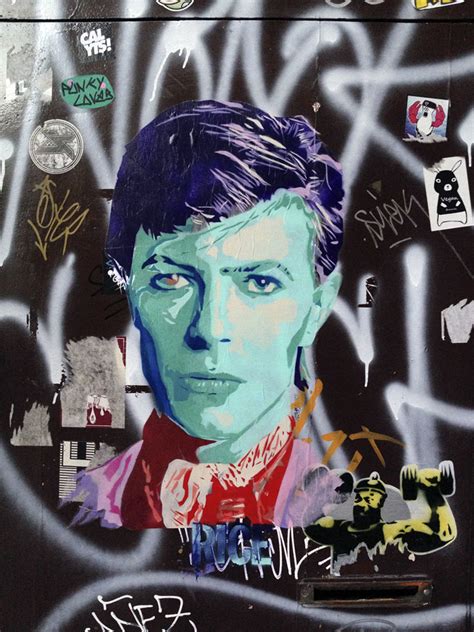 David Bowie 1947 – 2016 : Brooklyn Street Art