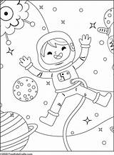 Free Space Coloring Pages At Getaniyablog Blog sketch template