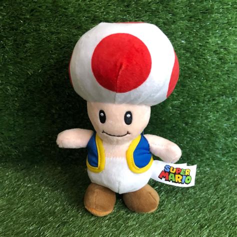 Super Mario Toad Plush Toy