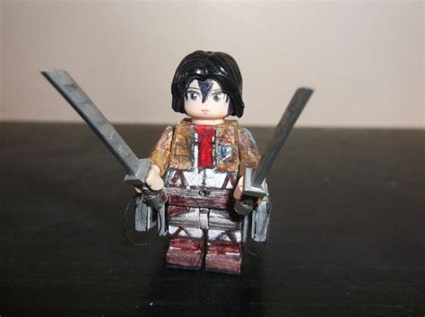 LEGO Attack on Titan: Mikasa Ackerman by TommySkywalker11 on DeviantArt