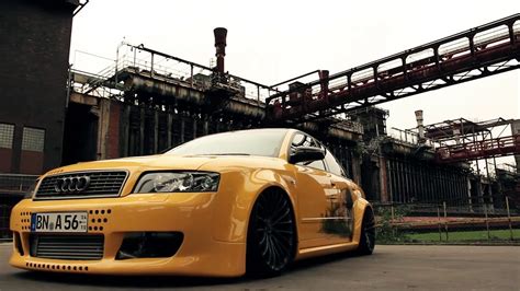 Audi A4 2,7l V6 Twin Turbo with 560 hp (YellowSubA4) - YouTube