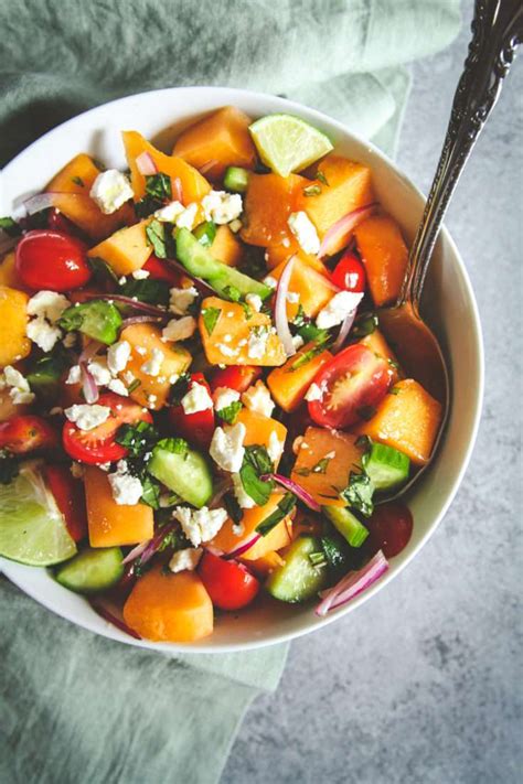 Summer Melon Salad - Sweetphi