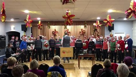 The Haydock Male Voice Choir. | By Women's Institute St Helens