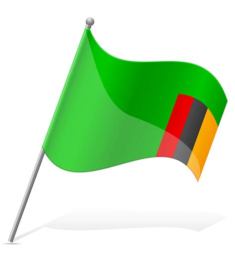 Zambia Flag Coloring Page