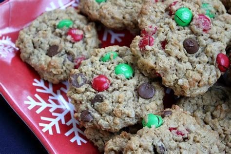 Christmas Monster Cookies