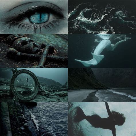 Mermaid Dark Ocean Aesthetic - Demi es Elena