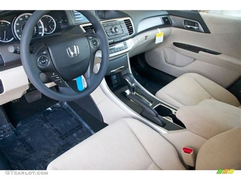 Ivory Interior 2013 Honda Accord LX Sedan Photo #76512566 | GTCarLot.com