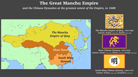 Timeline 41 - The Great Manchu Empire in 1688 : r/imaginarymaps