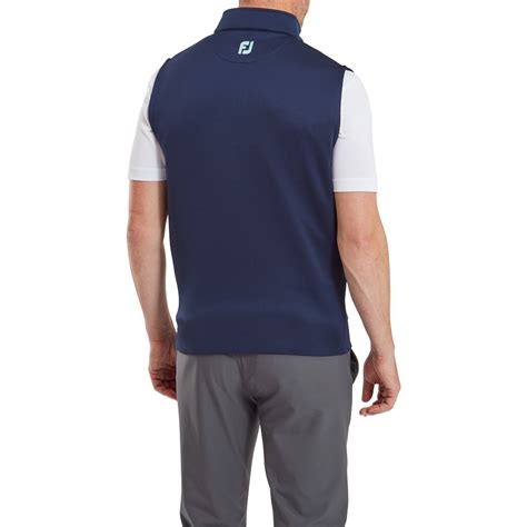 FootJoy Half-Zip Vest Navy Golf Sweater | Golf Support