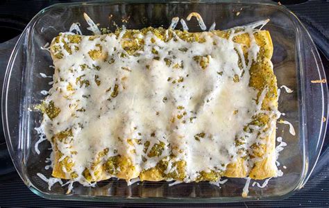 Easy Enchiladas Verdes | Mexican Please