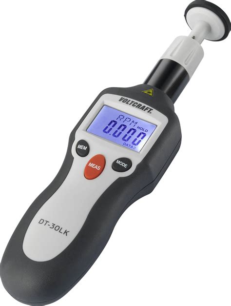 VOLTCRAFT DT-30LK Tachometer 2 - 20000 rpm | Conrad.com