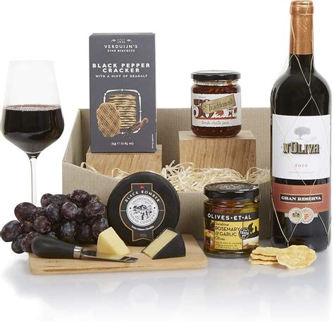 Amazon.co.uk: wine and cheese hamper