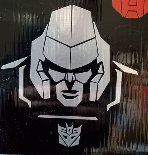 Megatron head car decal | Etsy