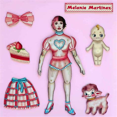 Melanie Martinez inspired Movable Magnet Doll set | Melanie martinez ...