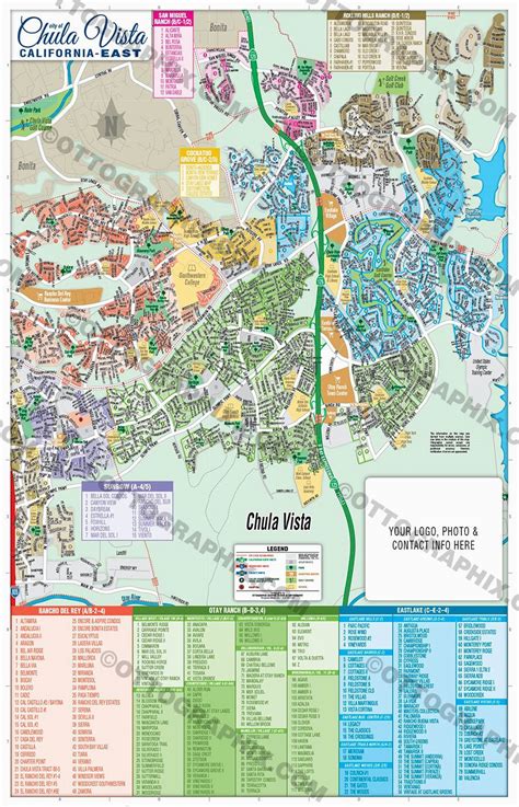 Map Of Chula Vista California | secretmuseum