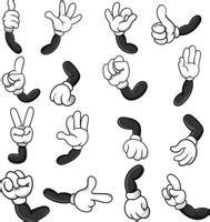 Cartoon Hand Clip Art