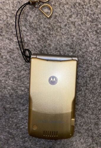 Motorola RAZR V3i - Gold Dolce and Gabbana (untested) no battery ...