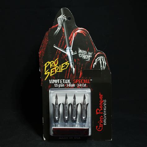 Grim Reaper Whitetail Special Mechanical Broadheads – Arrow Addiction