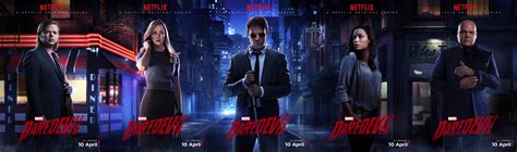 DAREDEVIL Character Posters Show Main Cast! | Superhero South