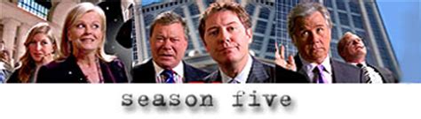 Boston Legal - Season five - starring James Spader, William Shatner, Candice Bergen, John ...