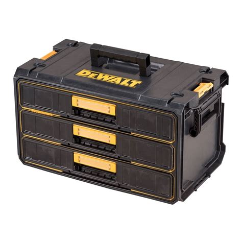 DeWalt DWST1-81055 TOUGHSYSTEM DS295 Tool Storage Box with 3x Drawers | Power Tool World