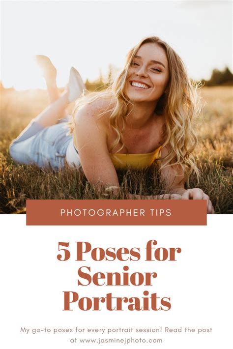 5 Poses for Senior Portraits — Jasmine J. Photography - Portland Senior ...