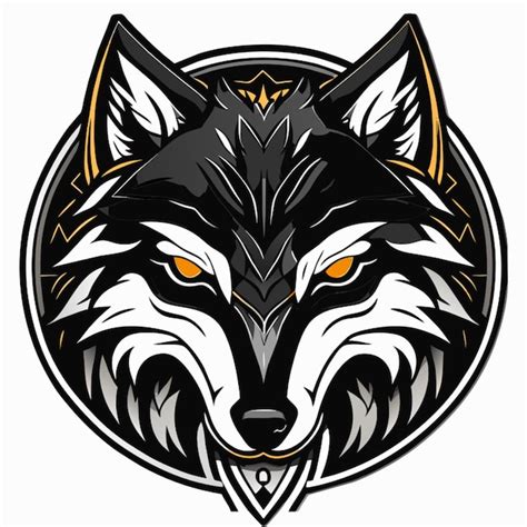 Premium Vector | Apennine wolf sticker vector illustration