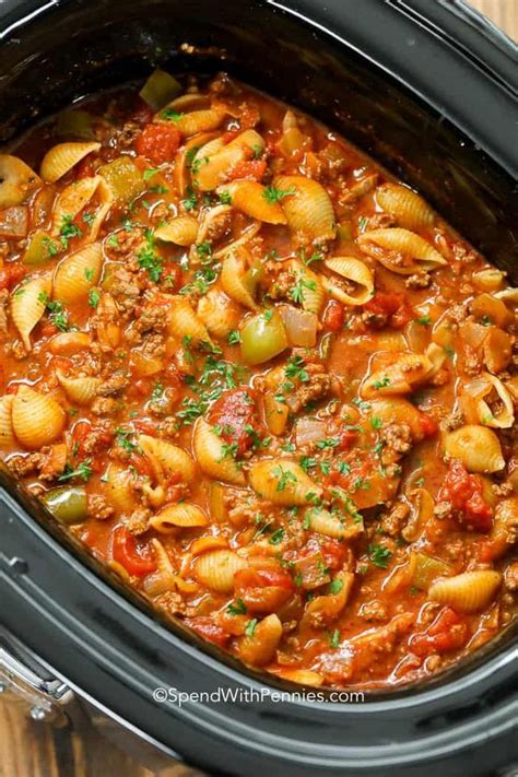 CrockPot Goulash (Spend With Pennies) | Crockpot recipes beef, Goulash ...