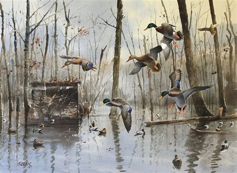 Waterfowl Paintings by Jim Killen a Waterfowl and Hunting dog artist