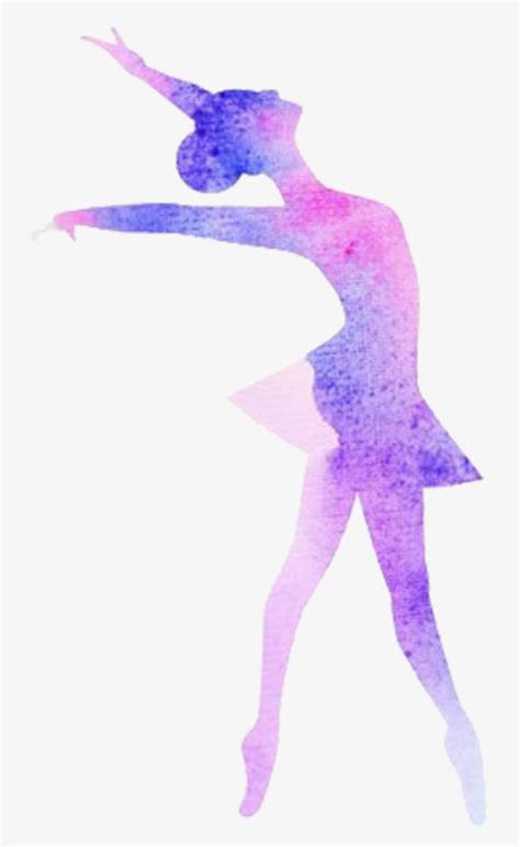 Ballet Balerin Purple Elegant - Watercolor Ballerina Png Transparent PNG - 2020x2010 - Free ...